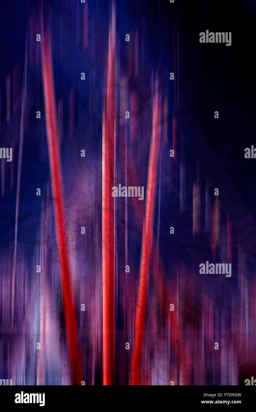 DE - concetto astratto Mali navis in portu de Neuharlingersiel Abstrakt ( ) Foto Stock