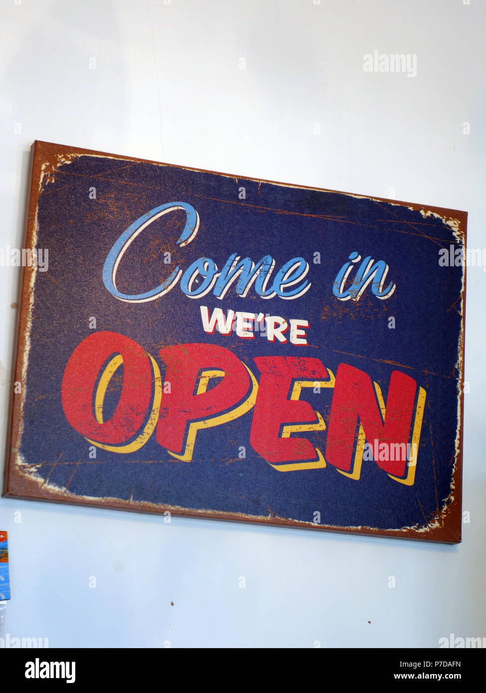 Bramley dolci Shop Visualizzati deliziose selezioni di dolci nel piccolo villaggio di Bramley, vicino a Rotherham, South Yorkshire. Foto Stock