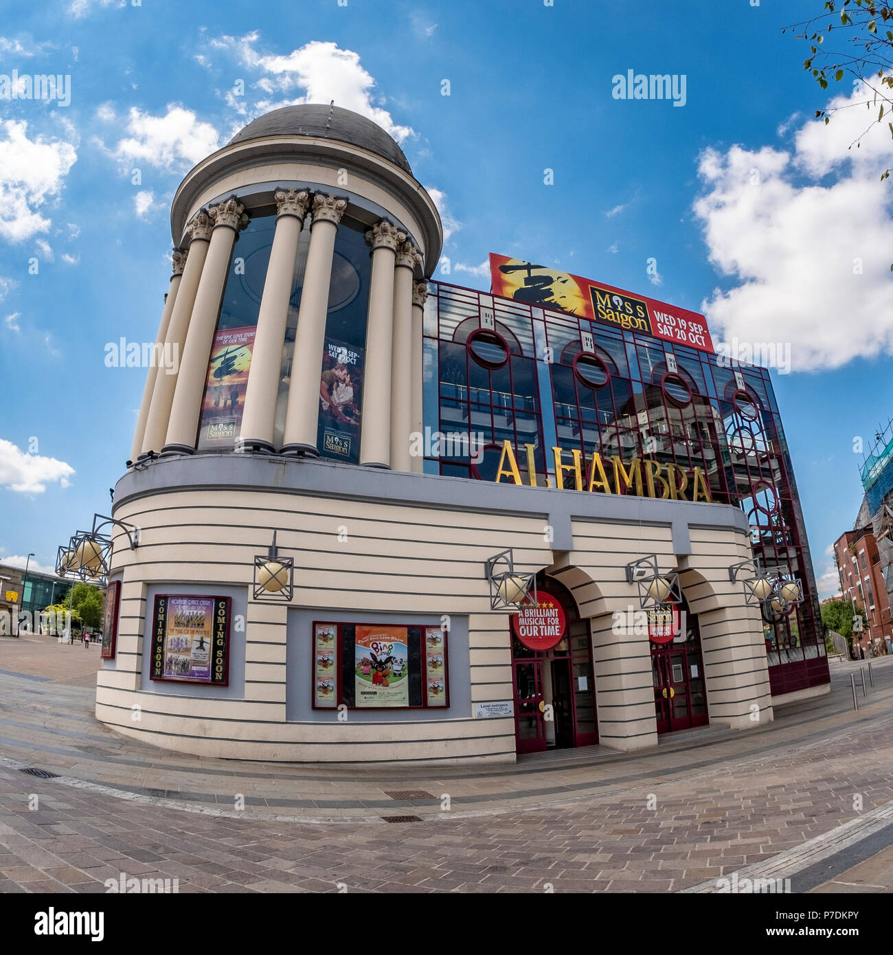 Il Teatro Alhambra, Bradford, West Yorkshire, Regno Unito Foto Stock