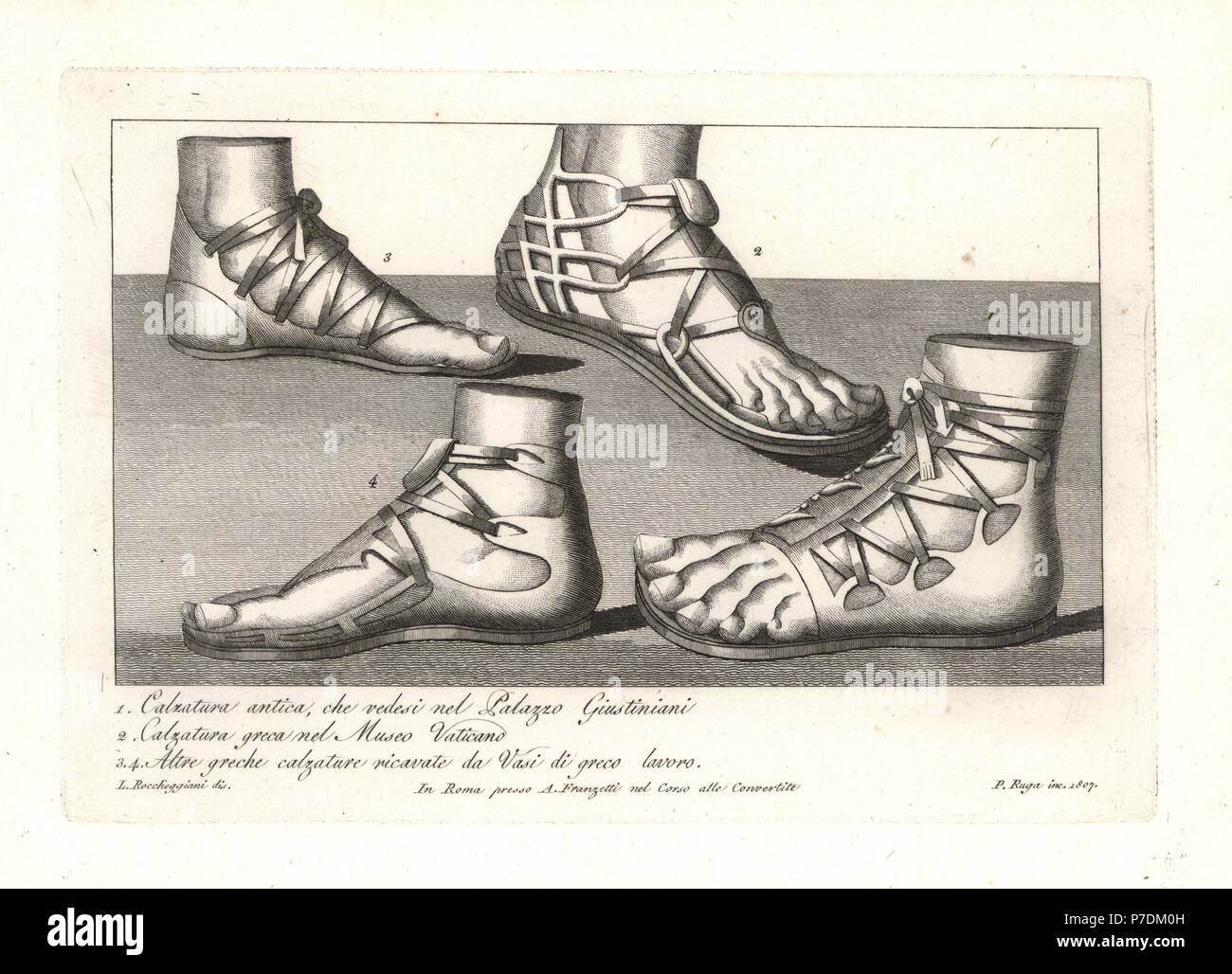 Scarpe antiche romane best sale