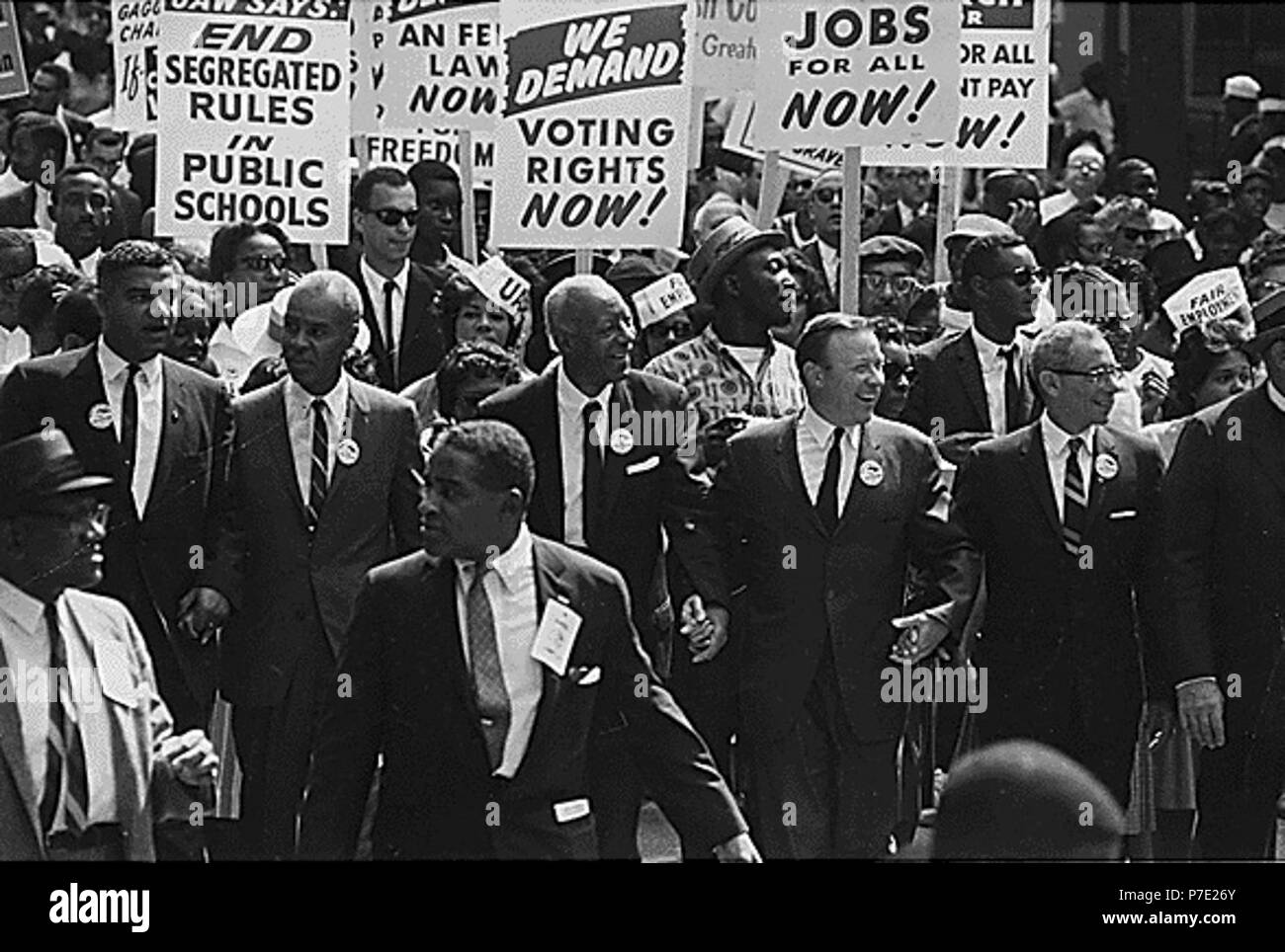 1963 marzo su Washington. Foto Stock