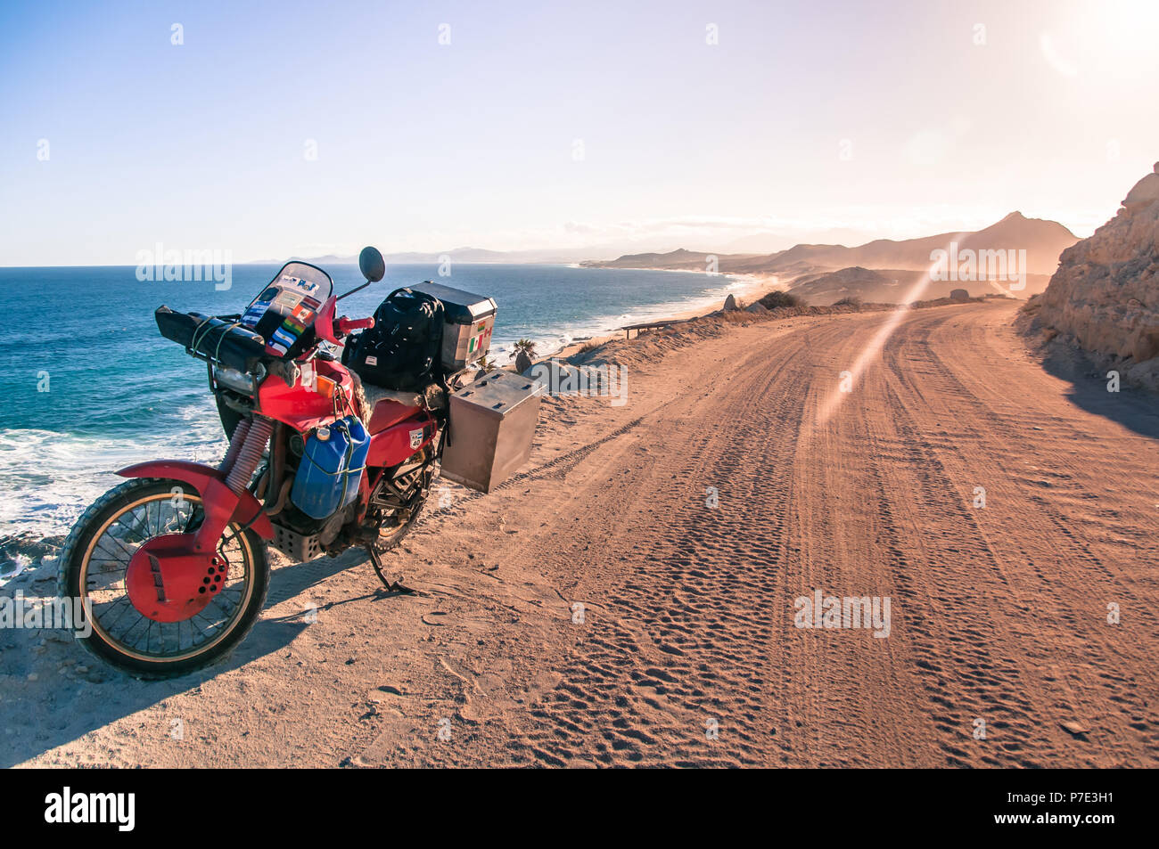 Motociclo da Costa, Cabo San Lucas, Baja California Sur, Messico Foto Stock