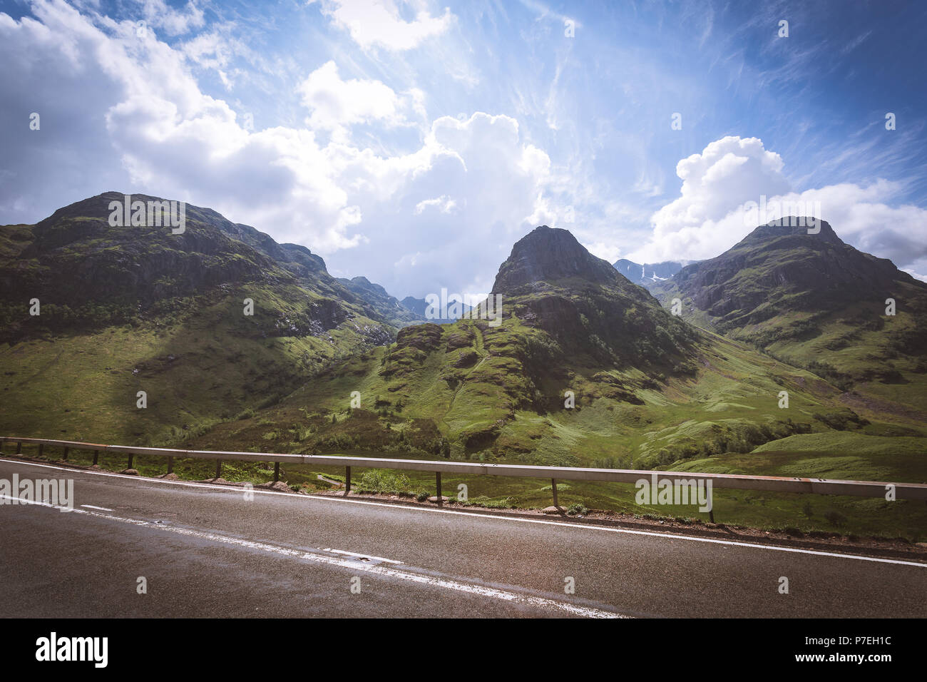 Glencoe , le Highlands, Scotland, Regno Unito Foto Stock