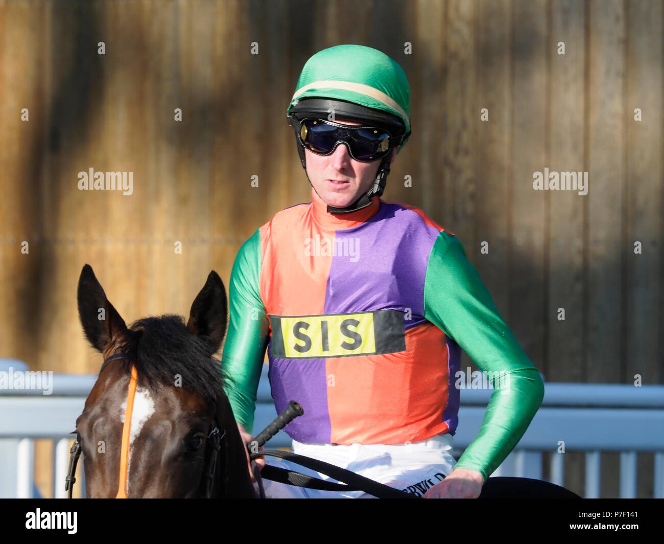 Gare di Lingfield Foto Stock