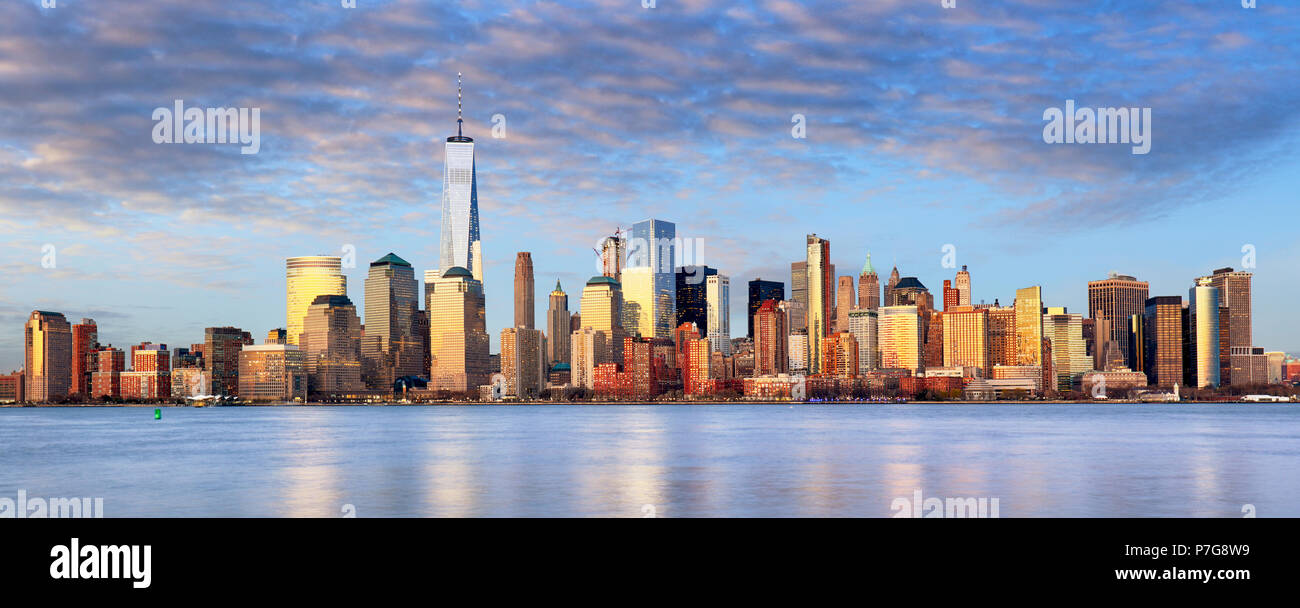 New York cityscape, STATI UNITI D'AMERICA Foto Stock