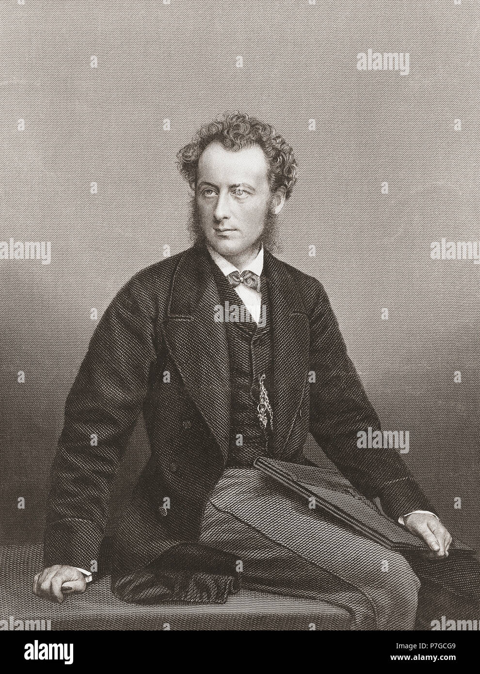 Sir John Everett Millais, 1° Baronet, 1829-1896. Il pittore inglese e illustrator. Egli è stato il fondatore della Fratellanza Pre-Raphaelite. Foto Stock