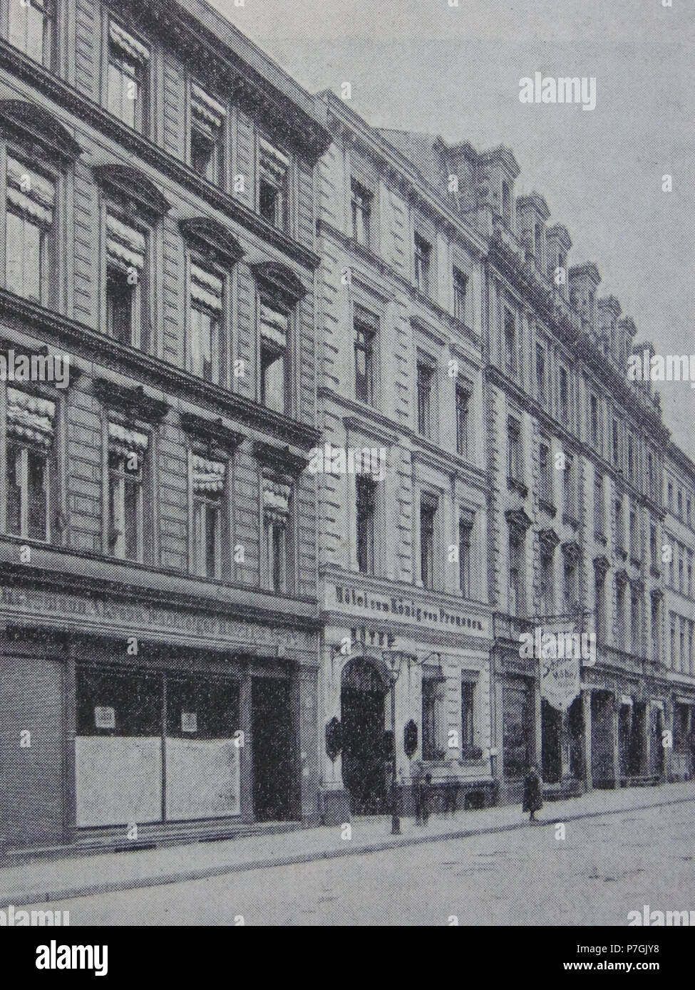 Exif JPEG PICTURE 41 Berlin Hotel König v Preußen Brüderstr 39a (Wallé 1903) Foto Stock