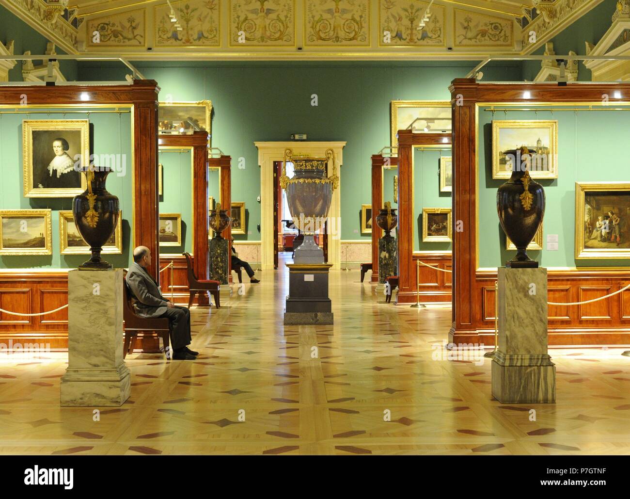 Lo stato Museo Hermitage. Camera dipinti di scuola fiamminga e olandese. San Pietroburgo. La Russia. Foto Stock