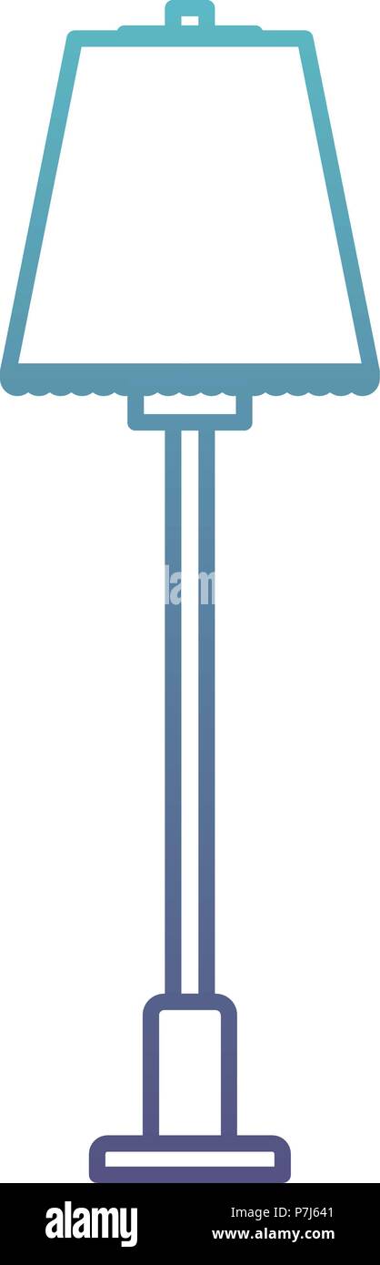 Casa lampada icona isolato Illustrazione Vettoriale