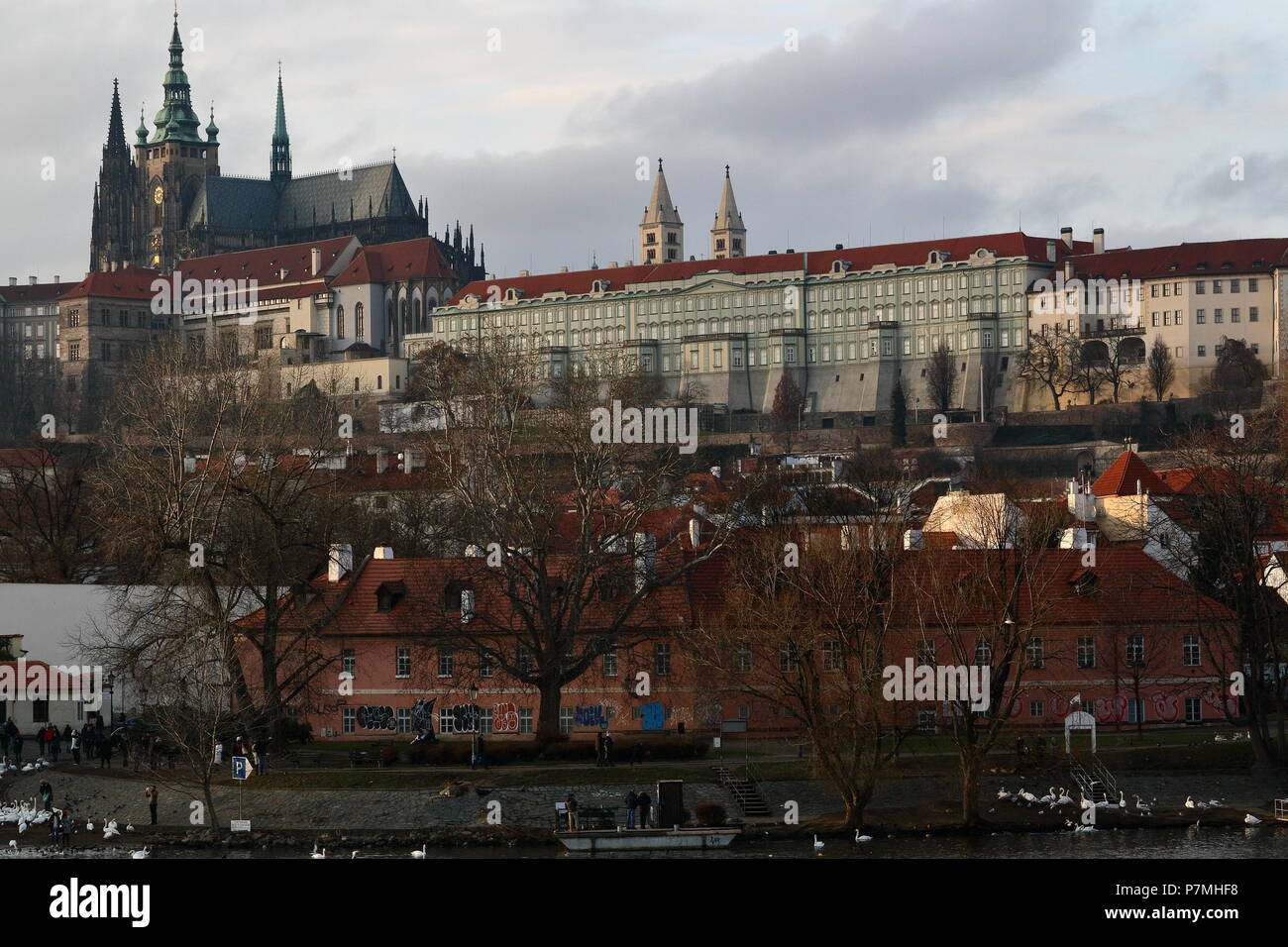 Città di Praga, Repubblica Ceca Foto Stock