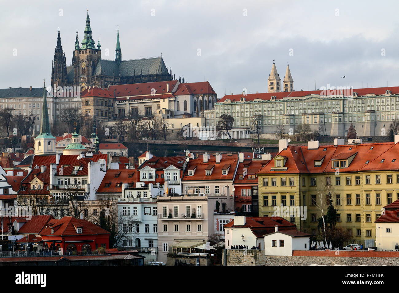 Città di Praga, Repubblica Ceca Foto Stock