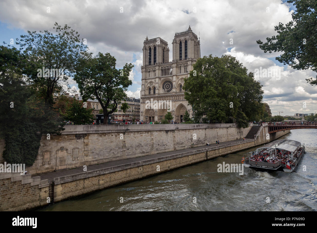 Parigi, Francia, Europa, Notre Dame de Paris Foto Stock