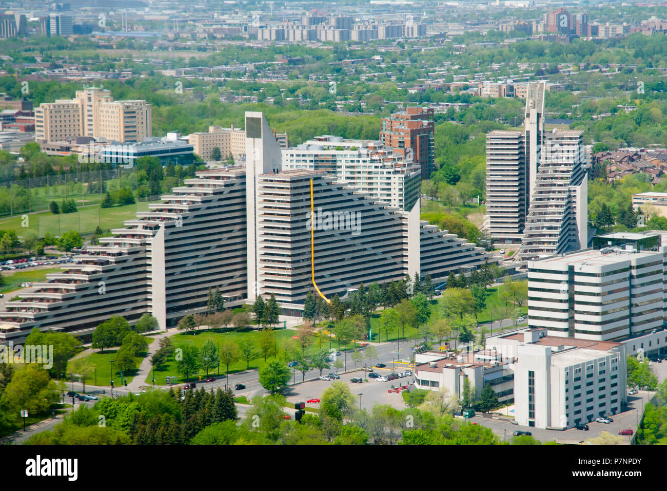 Appartamenti Residenziali - Montreal - Canada Foto Stock
