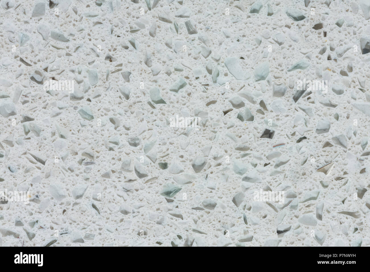 Sollievo sintetico bianco sullo sfondo di pietra di stile classico. Foto Stock