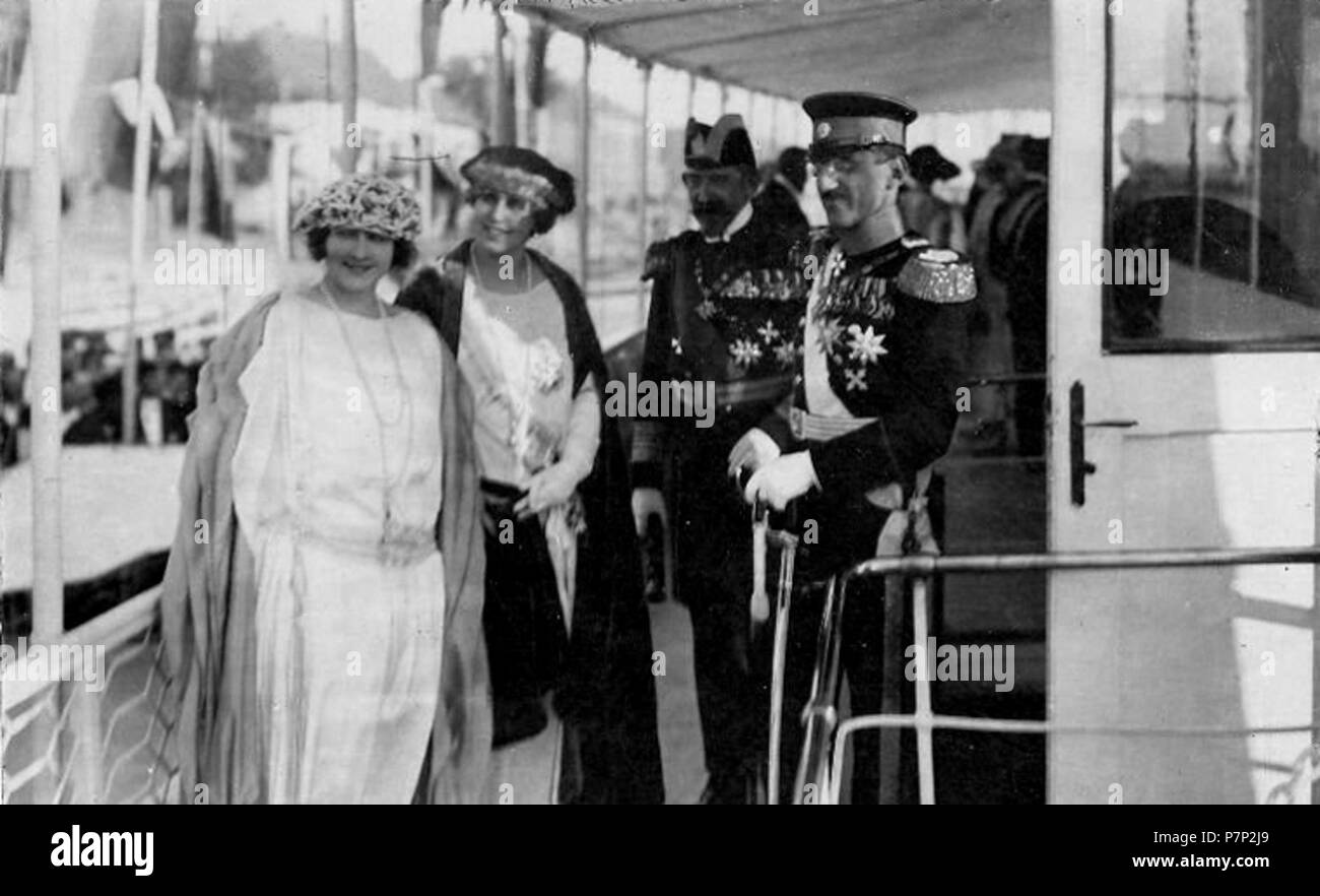 / Srpski: Svadba Kralja Aleksandra io ho Kraljice Marije inglese: Nozze di Alessandro I di Iugoslavia e la principessa Marie della Romania . 8. 1922. 359 Svadba Kralja Aleksandra mi Kraljice Marije 16 Foto Stock