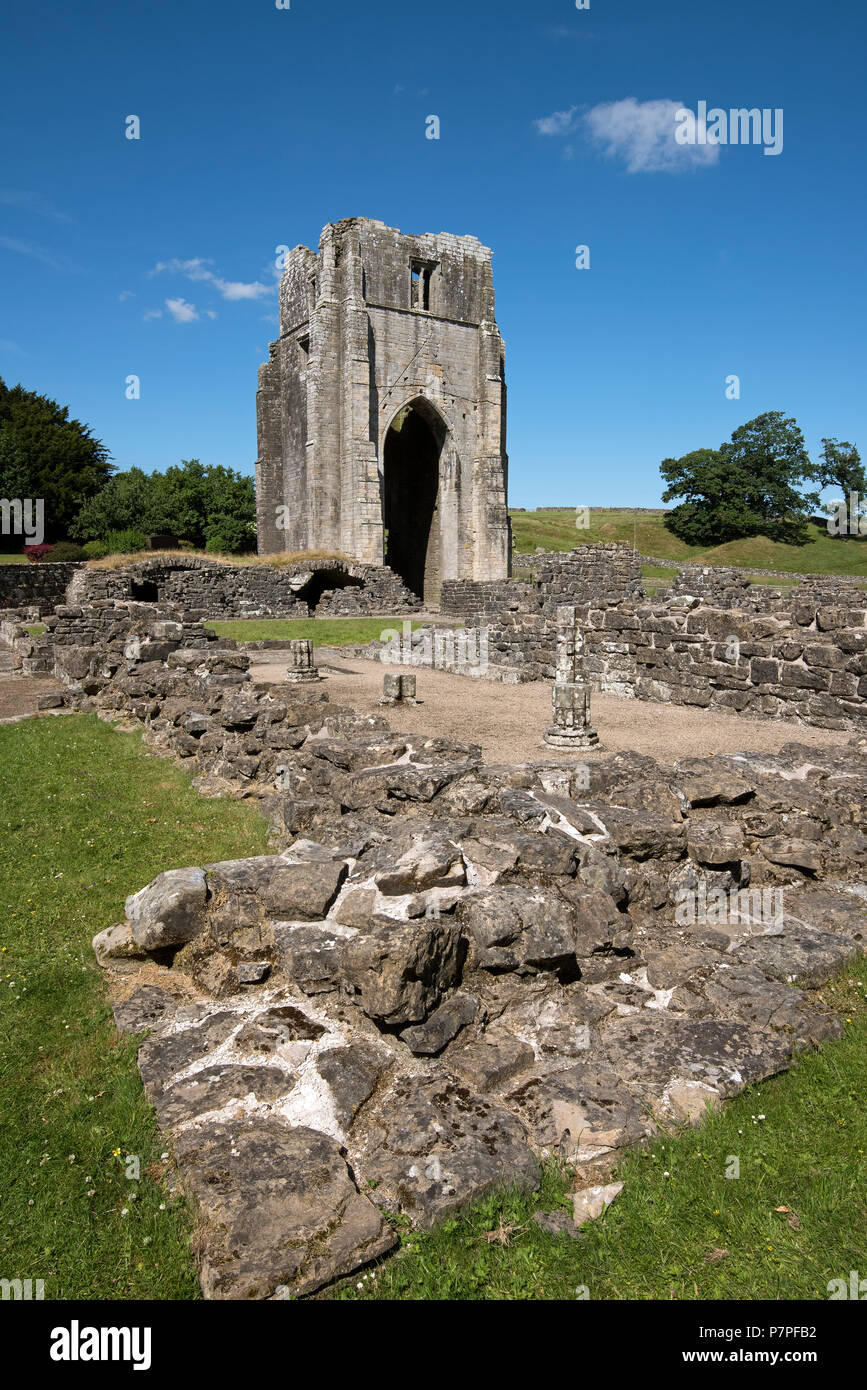 Abbazia di Shap, Cumbria Foto Stock