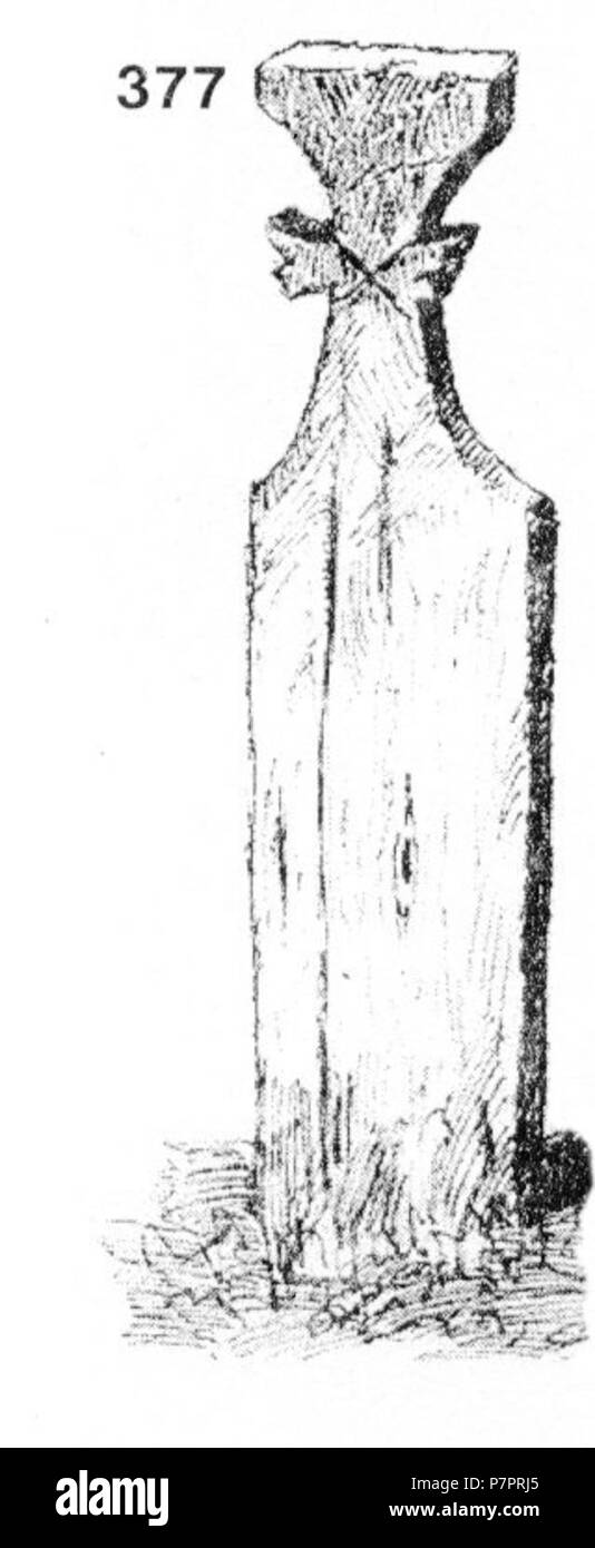 : 377. - . , , . . , . . , 20-25-. : 110x26x5 . 2..1917 . (.. 4, . 27.) . 2 Ottobre 1917 207 Ivan Enchev-Vidyu folk bulgaro attraversa 377 Foto Stock