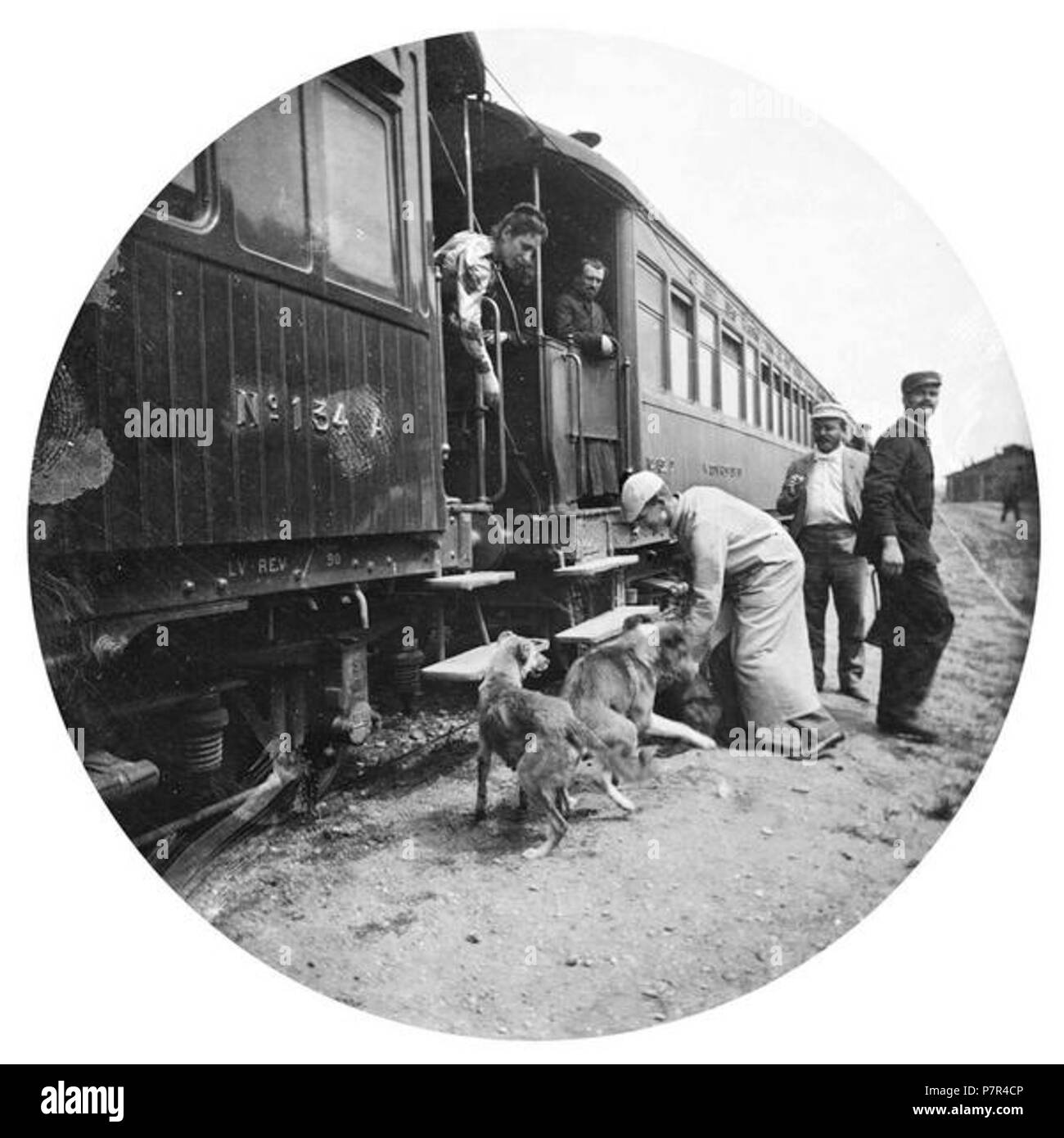 8 2. "Восточный экспресс" на станции Foto Stock