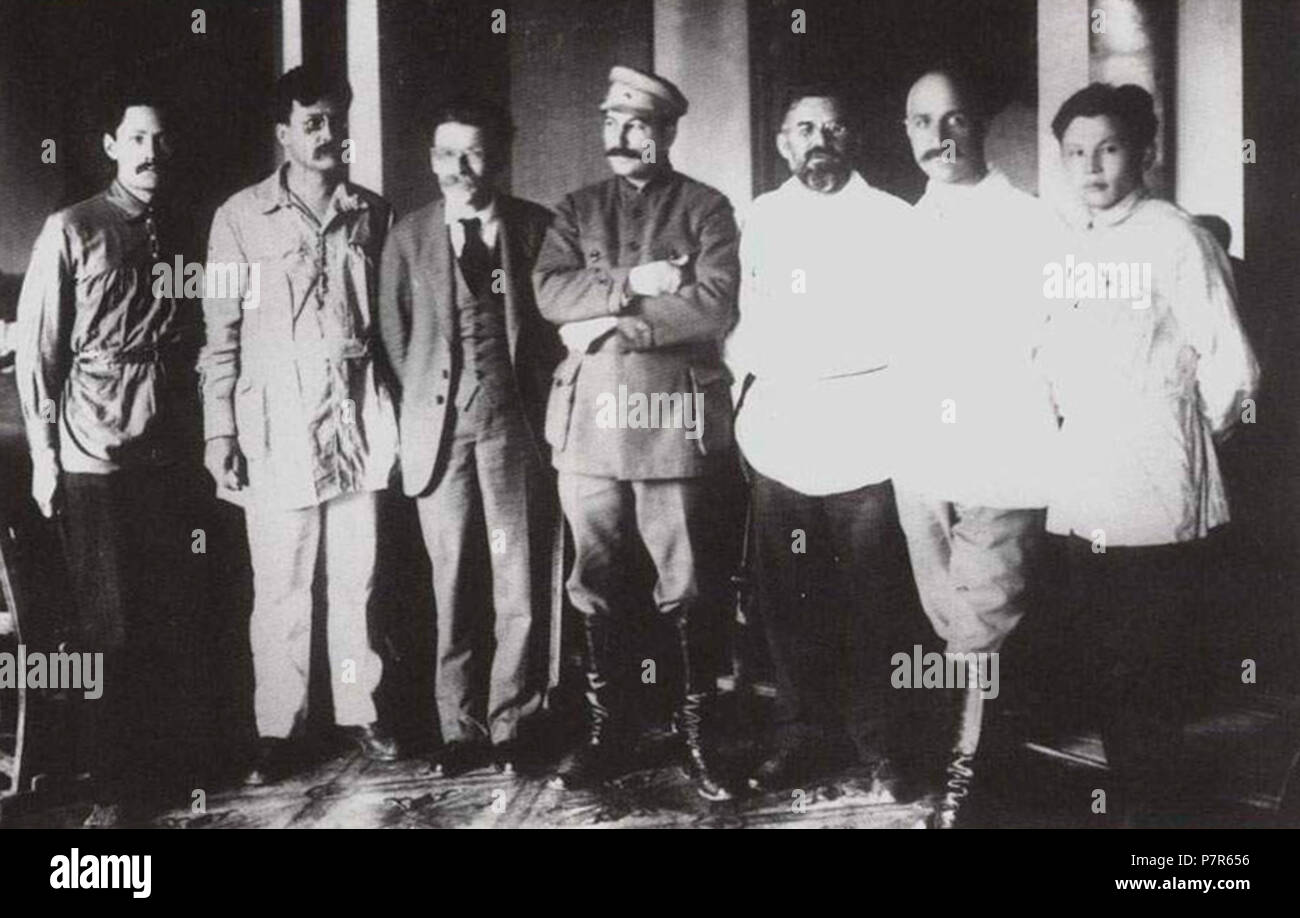 419 Аржаков и Аммосов на 13 cъезде РКПб Foto Stock