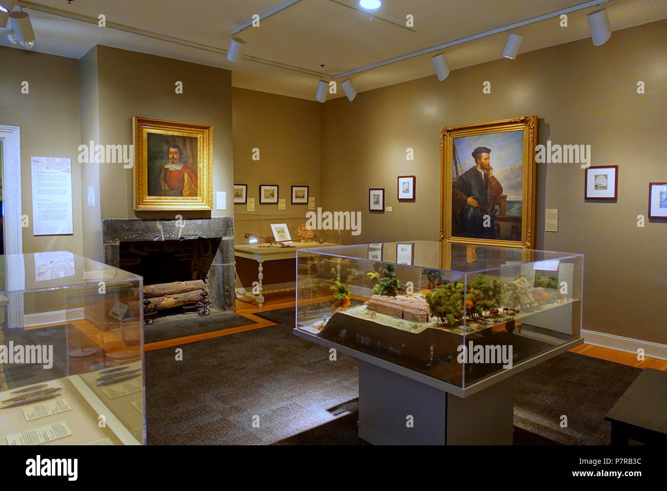 204 interni - Château Ramezay - Montreal, Canada - DSC07376 Foto Stock