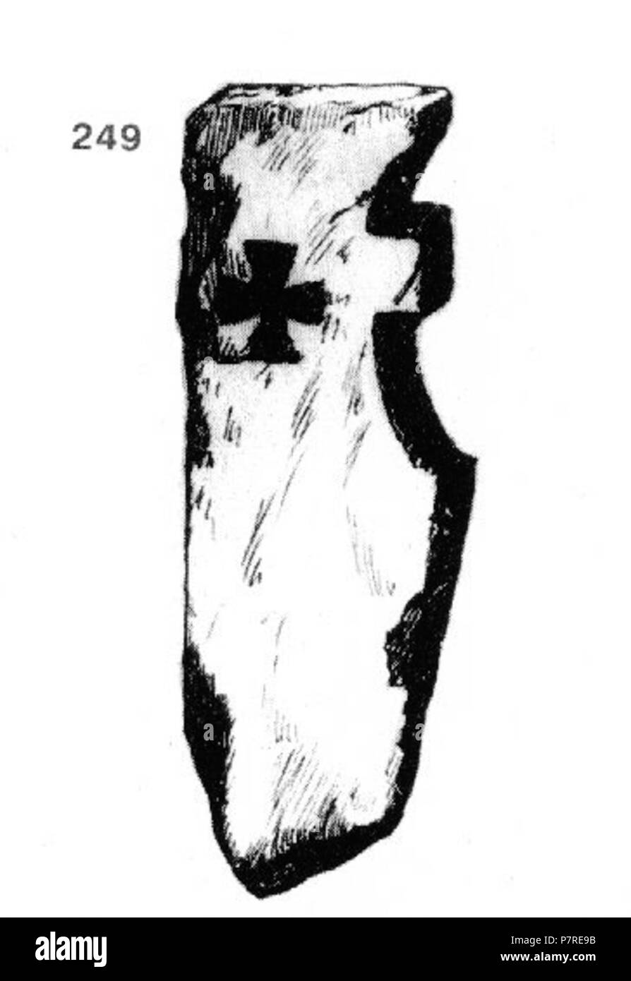 : 249. - , " ' . . . ; . - , 1879 . ( ) . (3 ) , . : 91x32x14 . 18.IV.1917 . (.. 6, . 10.) . 18 Aprile 1917 206 Ivan Enchev-Vidyu folk bulgaro attraversa 249 Foto Stock