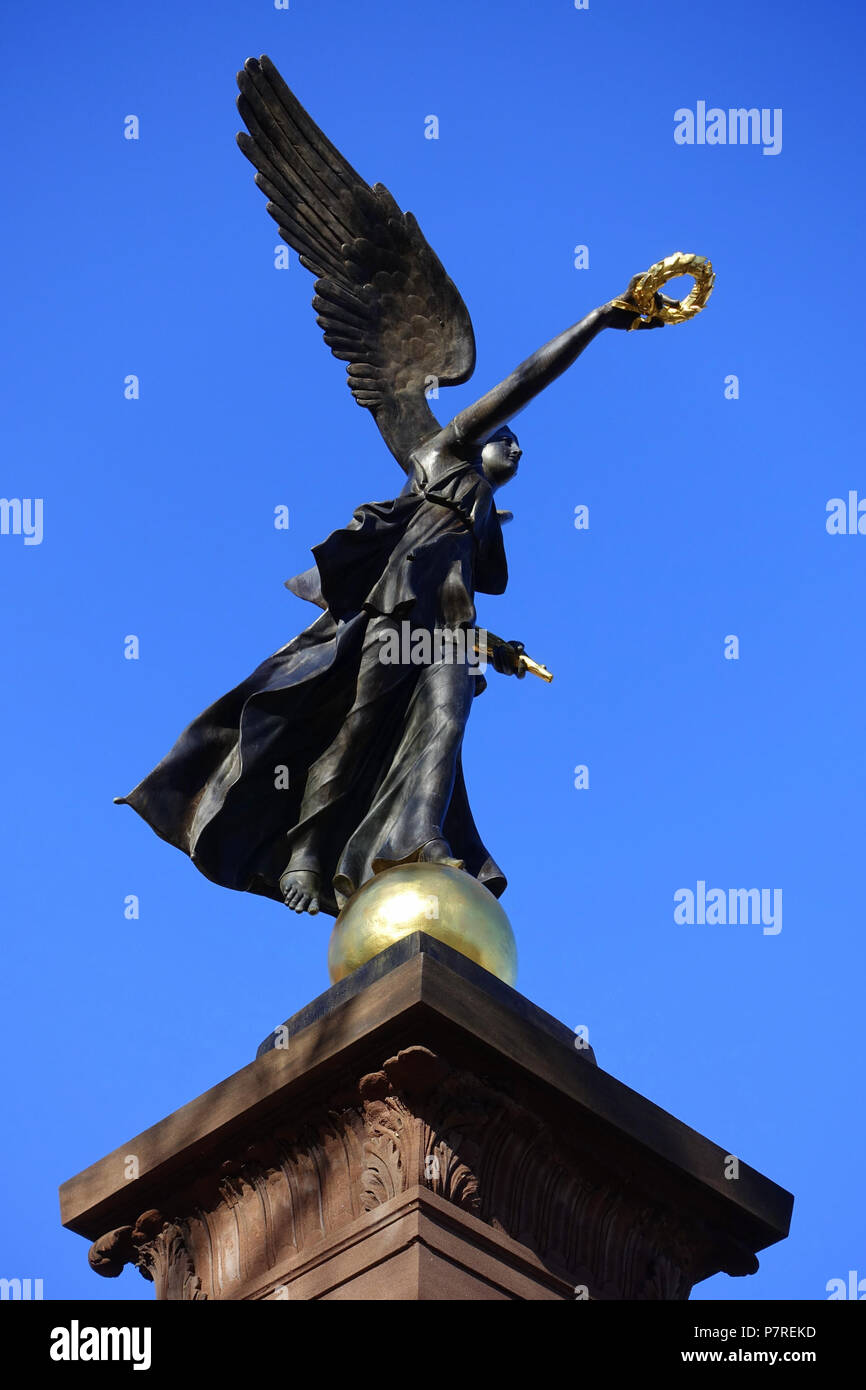 Inglese: guerra civile monumento - Great Barrington, Massachusetts, STATI UNITI D'AMERICA. Scultore: Truman Howe Bartlett, 1876. Il 15 gennaio 2017, 13:44:03 92 Guerra civile monumento - Great Barrington, MA - DSC07501 Foto Stock