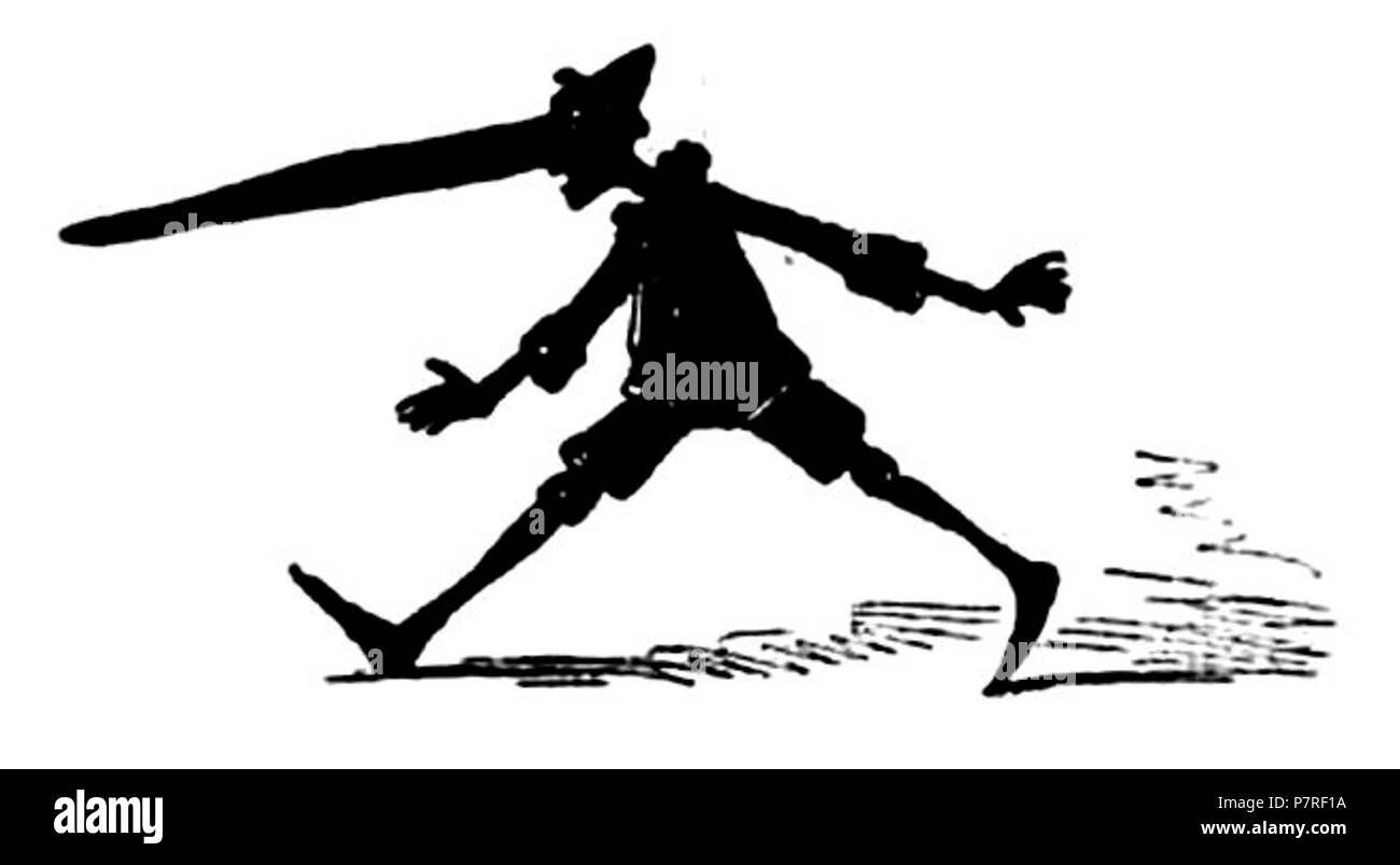 . Le avventure di Pinocchio. Italiano: "Le avventure di Pinocchio, storia di un burattino', Carlo Collodi, Bemporad & figlio, Firenze 1892 (Illustrazioni di Enrico Mazzanti) . N/A 94 Collodi - Le avventure di Pinocchio, Bemporad, 1892 (pagina 86 del raccolto) Foto Stock