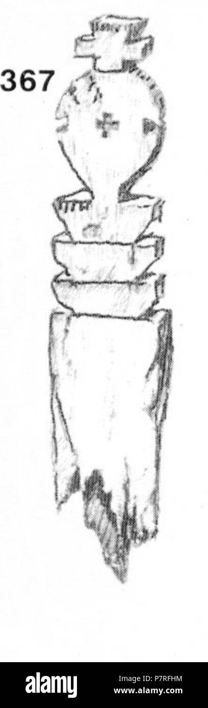 : 367. - , . , , [...] , 1881 . -, . . . . : 100x19x6 . ..1917 . (.. 5, . 4.) . 3 Ottobre 1917 207 Ivan Enchev-Vidyu folk bulgaro attraversa 367 Foto Stock