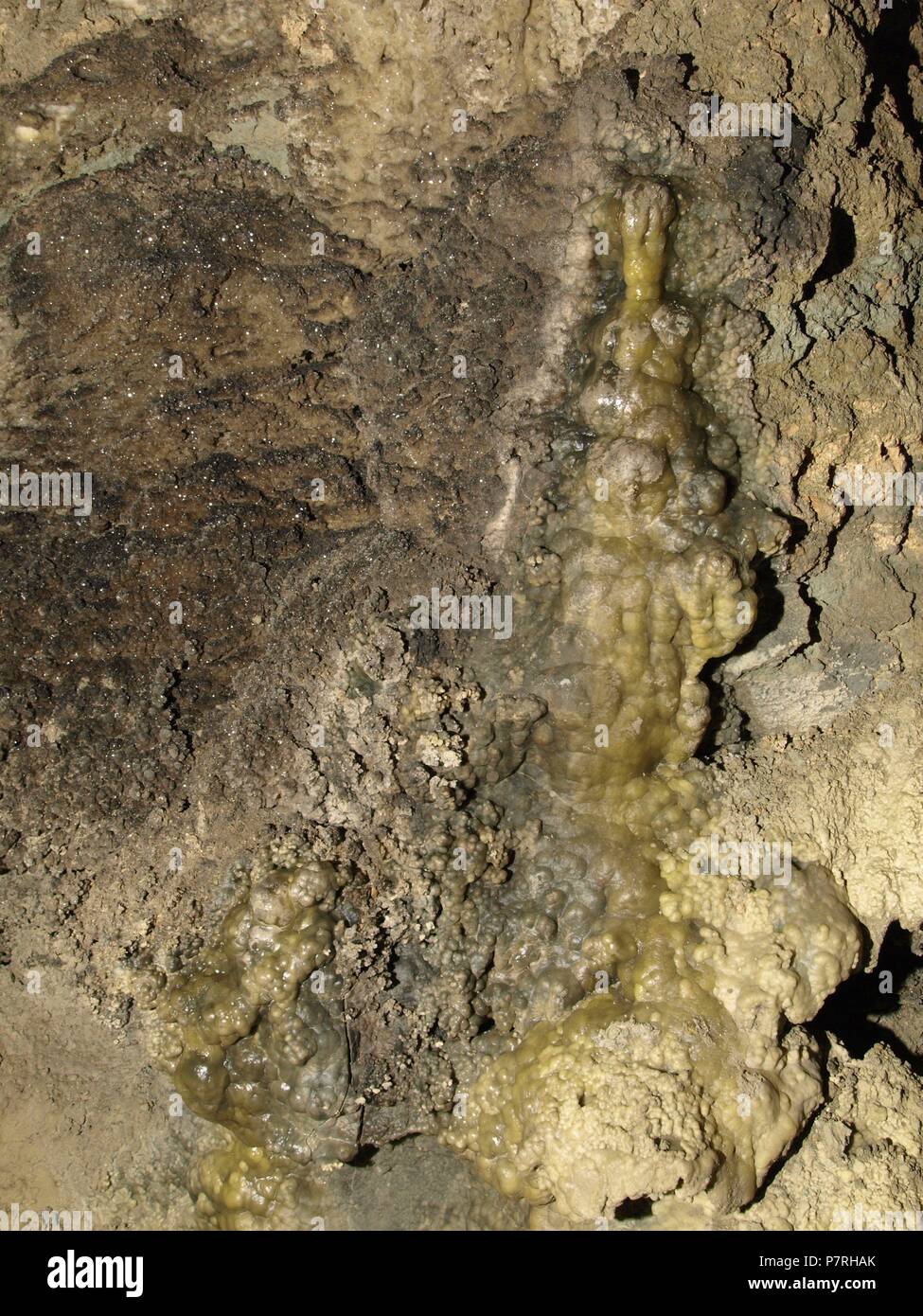 CUEVA DE Pedro Fernandez. ESTREMERA, COMUNINDAD DE MADRID, ESPAÑA. Foto Stock