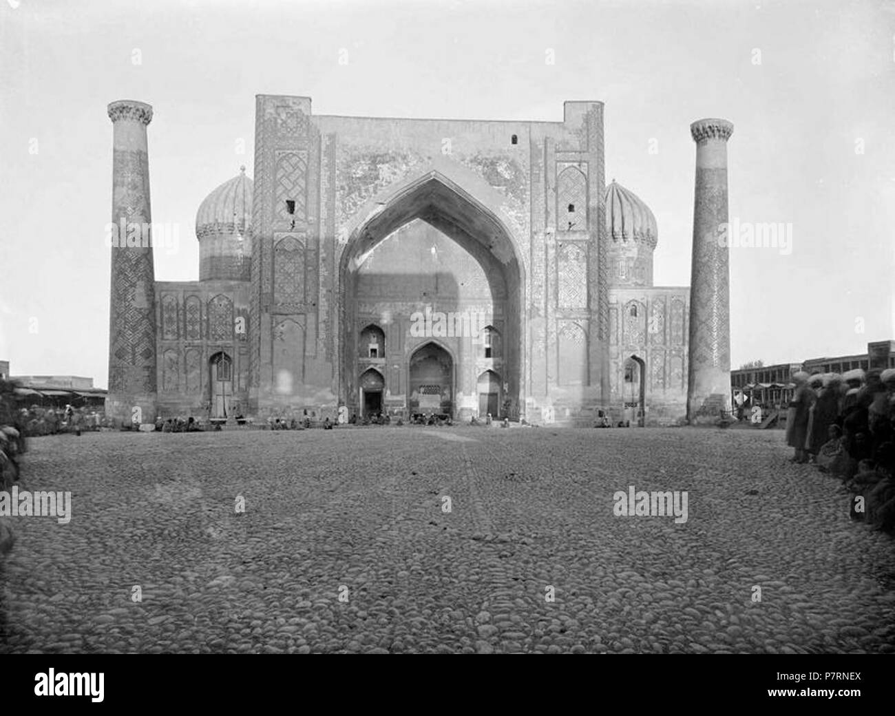 428 Самарканд - 14 - Медресе Шир-Дор Foto Stock