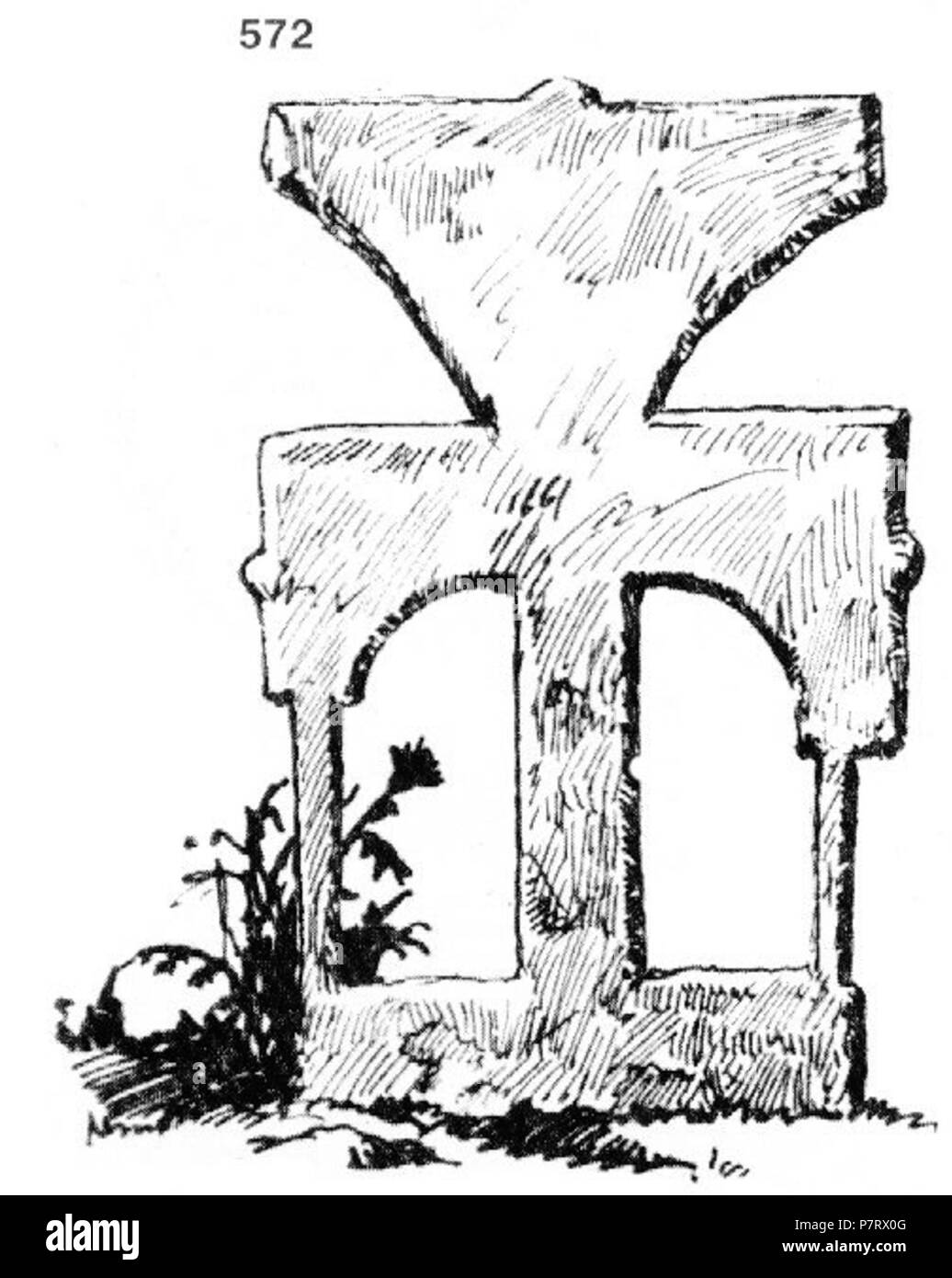 : 572. - , . , . , . . , , "". , . . : 42x28x5 . 23. VII. 1921 . (.. Ii, . 33.) . 23 Luglio 1921 208 Ivan Enchev-Vidyu folk bulgaro attraversa 572 Foto Stock