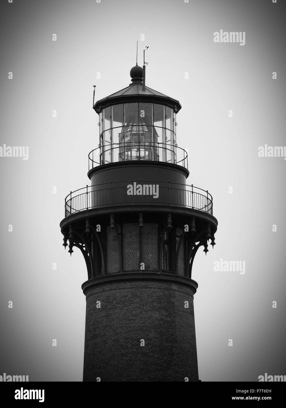 OBX Outer Banks NC North Carolina lighthouse Seashore segnale oceano Foto Stock