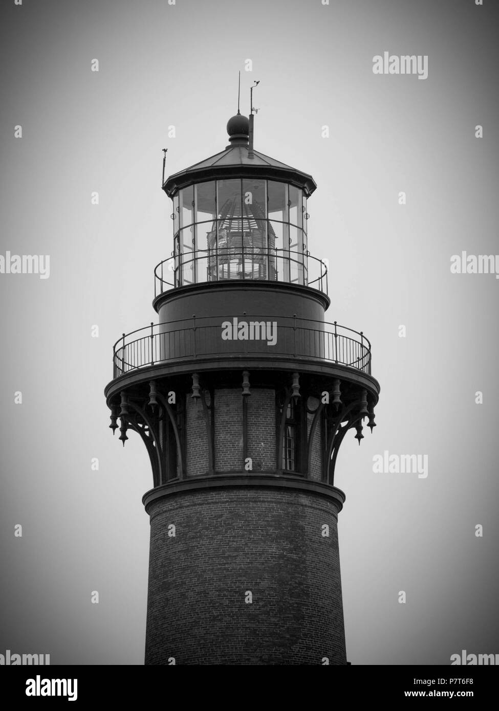 OBX Outer Banks NC North Carolina lighthouse Seashore segnale oceano Foto Stock