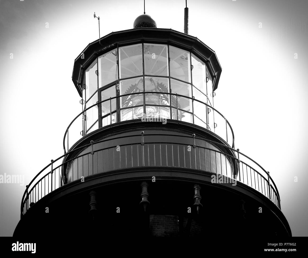OBX Outer Banks NC North Carolina lighthouse Seashore segnale oceano Foto Stock