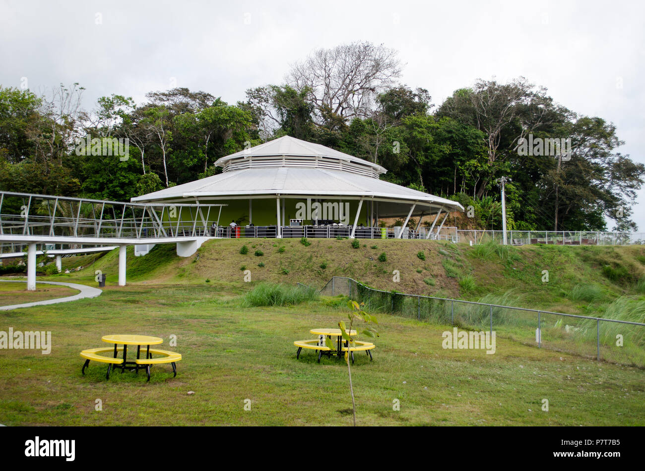 Agua Clara Visitor Center Foto Stock