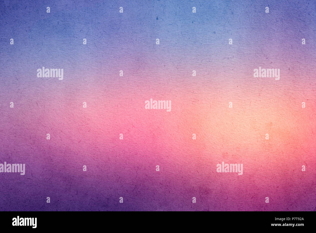 Gradiente colorati ad acquerello su vernice vecchia carta con sbavature di granella sporca astratto di texture per Foto Stock