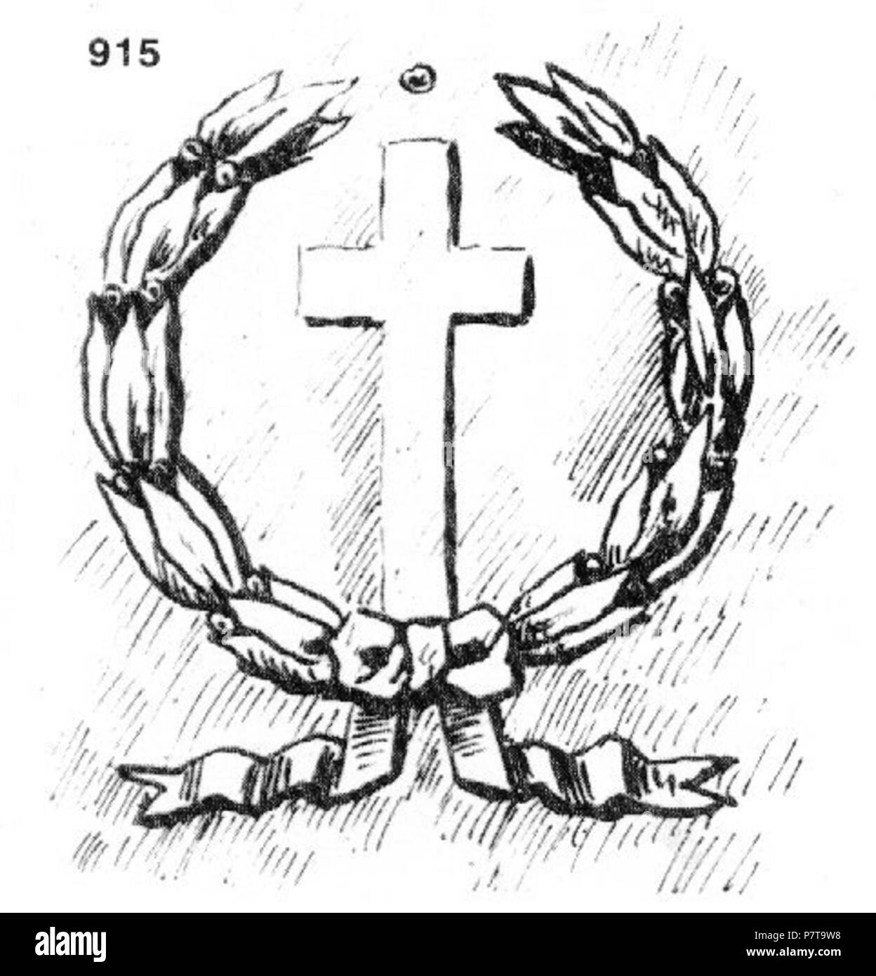 : 915. ". ' . . , , , . 1874 . : 15 12x0,5 . . [] 5.III.1925 . (.. 12, . 86.) . 5 Marzo 1925 210 Ivan Enchev-Vidyu folk bulgaro attraversa 915 Foto Stock