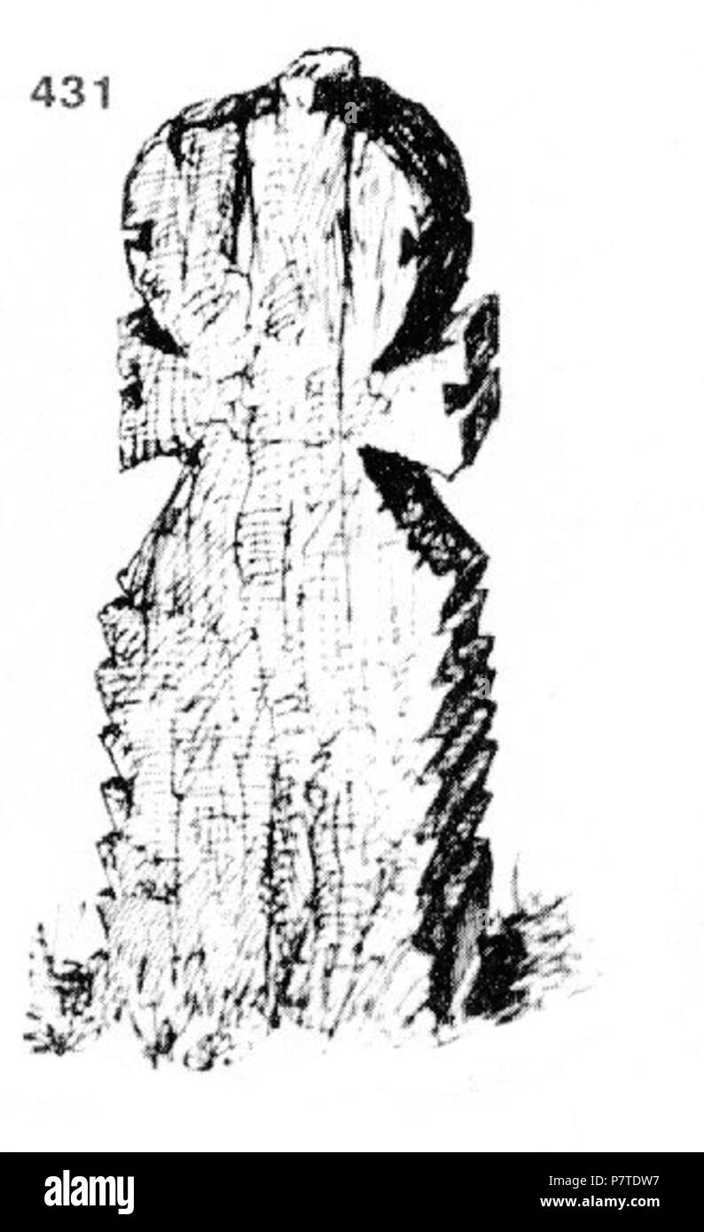 : 431. - . , , . , . . ; 30-40-. : 55x15x6 . 29.I.1917 . (.. 4, . 62.) . 29 Settembre 1917 207 Ivan Enchev-Vidyu folk bulgaro attraversa 431 Foto Stock