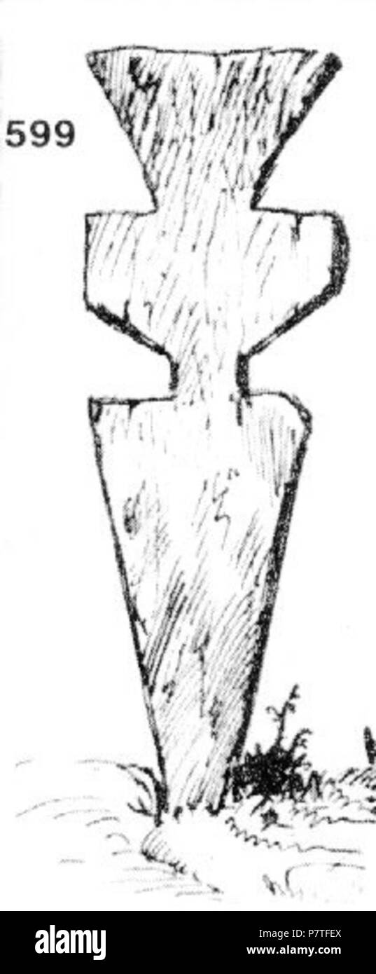 : 599. - . , , ; ; - ; . . 41x15x3 . 23.VII.1921. (.. 11, . 96.) . 23 Luglio 1921 208 Ivan Enchev-Vidyu folk bulgaro attraversa 599 Foto Stock