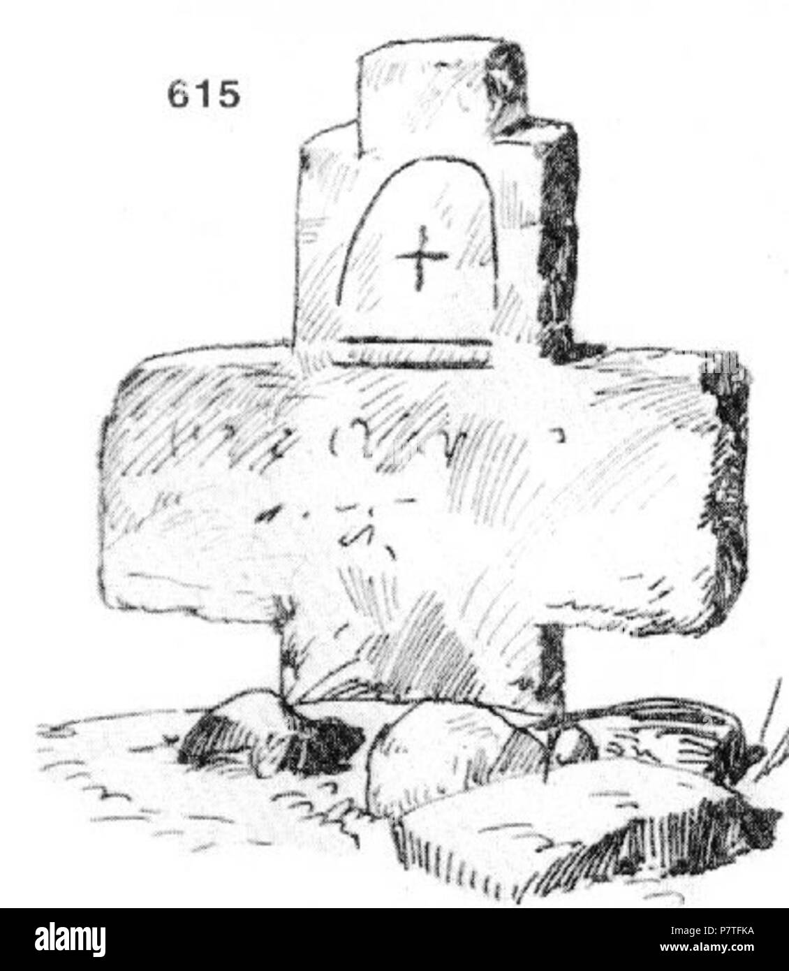 : 615. - . , , ". ', 1876 . ; ; . . : 31x42x7 . 6.VIII 1921. (.. 11, . 81.) . 6 agosto 1921 208 Ivan Enchev-Vidyu folk bulgaro attraversa 615 Foto Stock