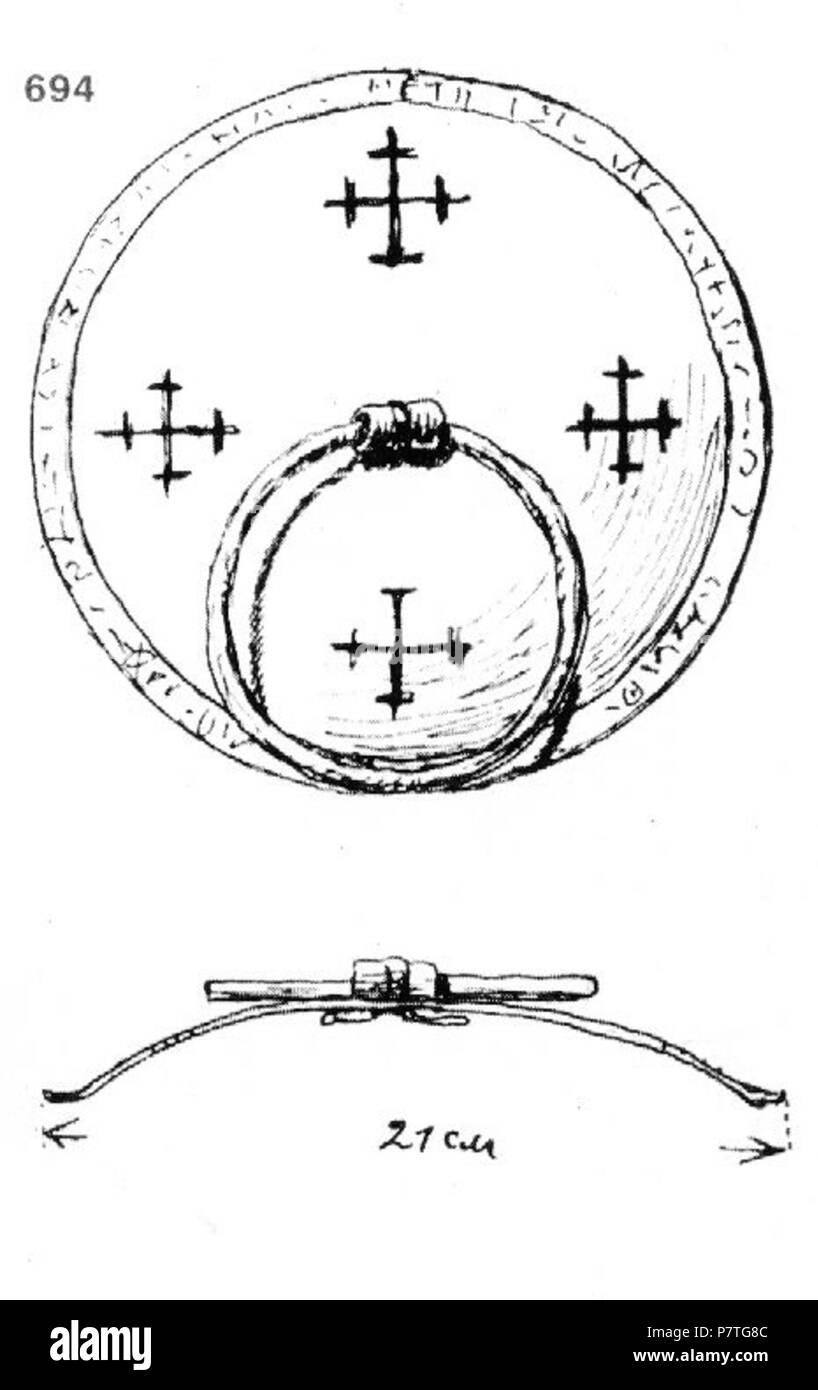 : 694. () (5x5 ) - "', . , , 12-. . : . : ... 24.IV.1927. (.. 13, . 99.) . 24 Aprile 1927 209 Ivan Enchev-Vidyu folk bulgaro attraversa 694 Foto Stock