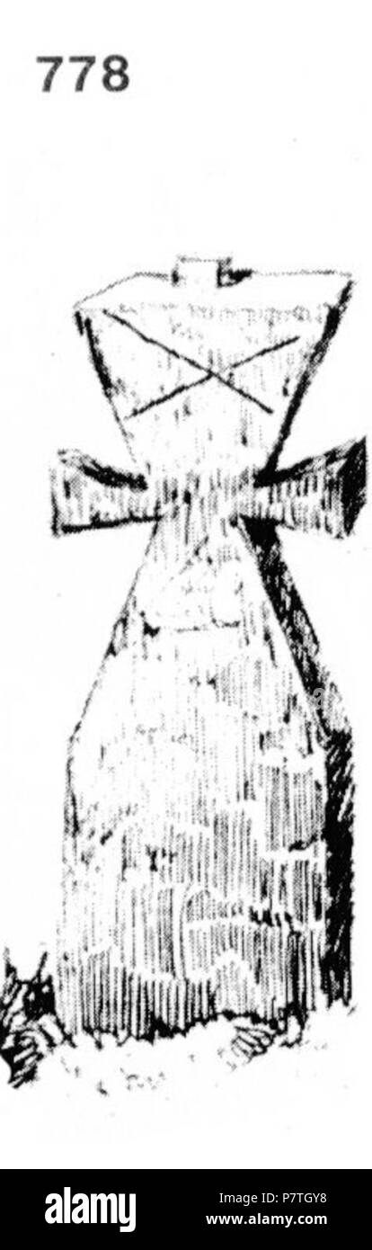 : 778. - . . , . , . . : 28x15x4 . 6.. 1919 . (.. 4, . 103.) . 6 Ottobre 1919 209 Ivan Enchev-Vidyu folk bulgaro attraversa 778 Foto Stock