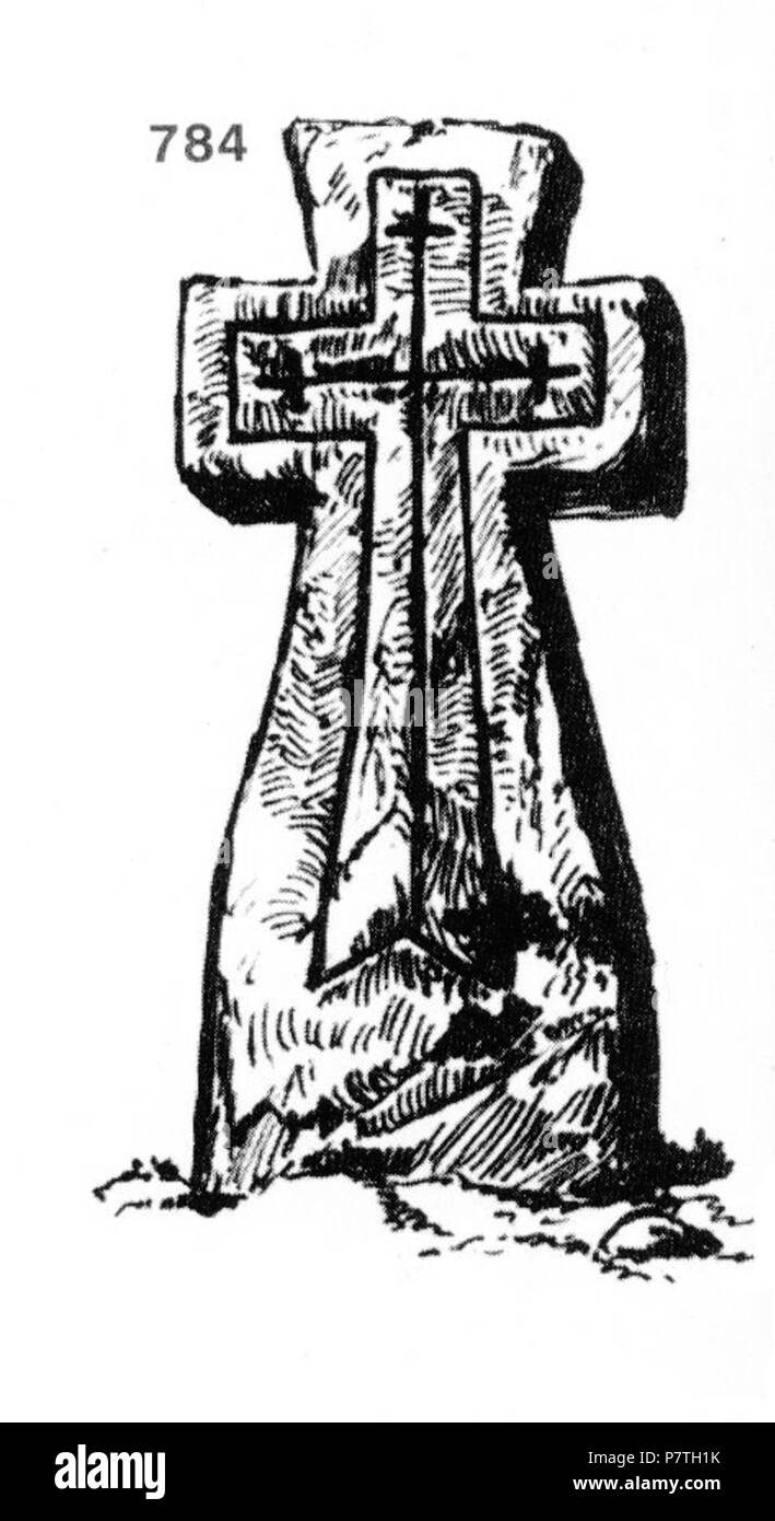 : 784. ". ' . . 1882 . ( . ). ; , - . : 84x34x9 . [] 7.I.1926 . (.. 12, . 124.) . 7 Novembre 1926 209 Ivan Enchev-Vidyu folk bulgaro attraversa 784 Foto Stock