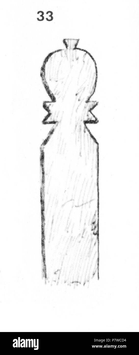 : 33. - , : 65x15x4 , ; . . 28.II.[1]930 . (.. 14, . 117.) . 28 Dicembre 1930 207 Ivan Enchev-Vidyu folk bulgaro attraversa 33 Foto Stock