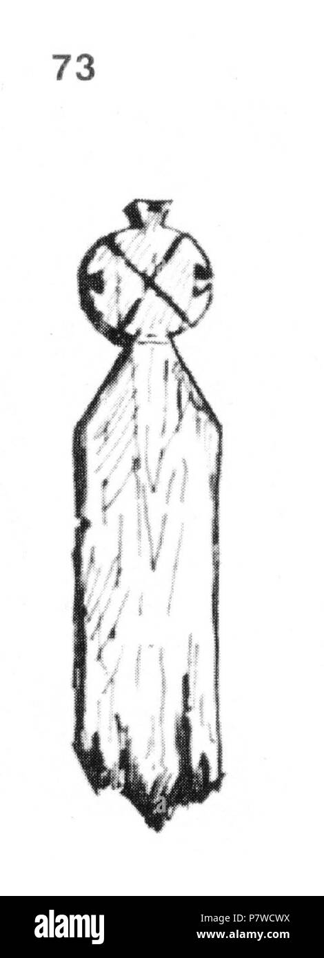 : 73. . , , . , . : 52x12x2 . [ ] 28. XII. 1930 . (.. 14, . 119.) . 28 Dicembre 1930 209 Ivan Enchev-Vidyu folk bulgaro attraversa 73 Foto Stock