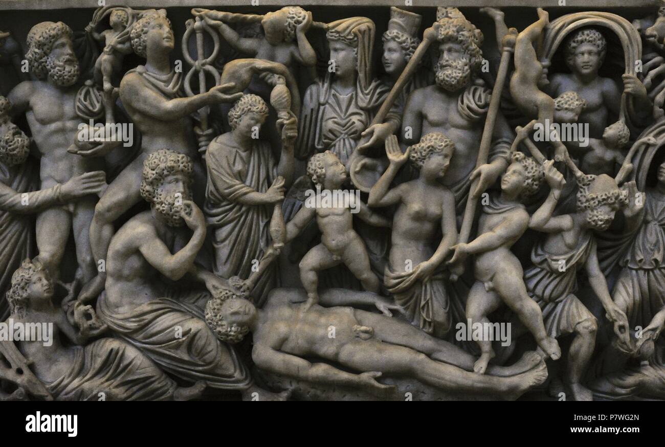 Sarcofago con il mito di prometeo immagini e fotografie stock ad alta ...