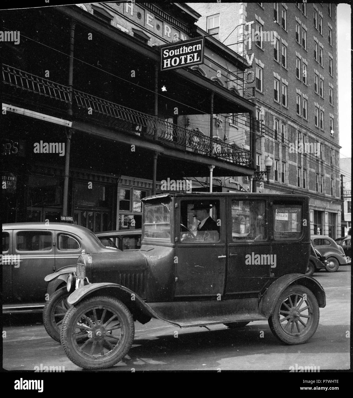86 CH-NB - USA, Montgomery-AL- Häuser - Annemarie Schwarzenbach - SLA-Schwarzenbach-UN-5-09-031 Foto Stock