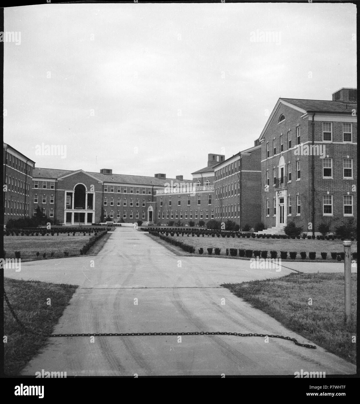 Stati Uniti d'America, Macon/GA: Wesleyan College; Mehrere Gebäude. Dal 1936 fino al 1938 86 CH-NB - USA, Macon-GA- Wesleyan College - Annemarie Schwarzenbach - SLA-Schwarzenbach-UN-5-11-153 Foto Stock