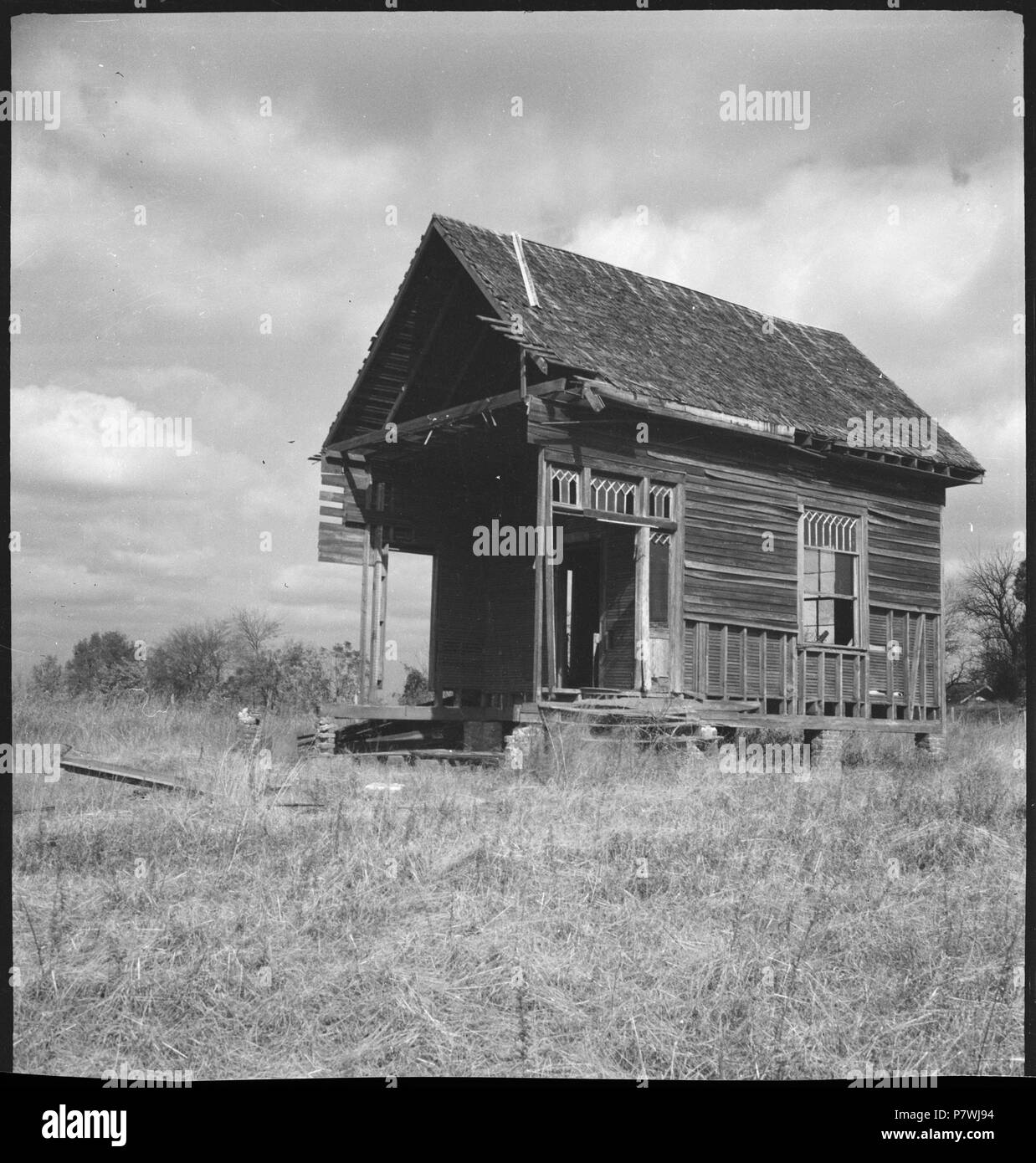 87 CH-NB - USA, zwischen Montgomery-AL und Columbus-GA- Hütte - Annemarie Schwarzenbach - SLA-Schwarzenbach-UN-5-11-055 Foto Stock