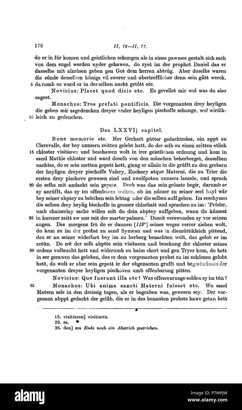 . Hartliebs Übersetzung des Dialogus Miraculorum von Cesario von Heisterbach. Deutsch: Dies ist ein Scan des historischen Buches inglese: questa è una scansione del documento storico . N/A 121 De Dialogus Miraculorum (Hartlieb) 204 Foto Stock